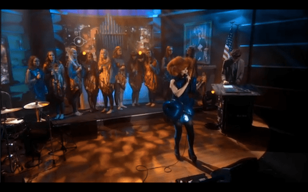 Bjork Cosmogony Stephen Colbert